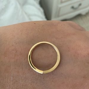 SZ 9 Pandora rose gold wishbone ring. Like new! Only worn 2-3 times max.